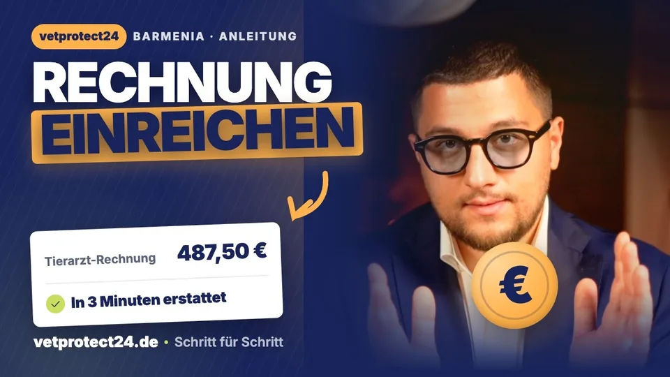 Tierarztrechnung per App einreichen