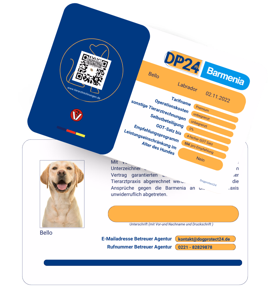 Versichertenkarte von Vetprotect24